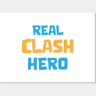 Real Clash hero Posters and Art